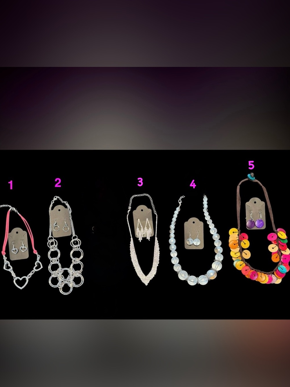 PICK A SET! ALL BRAND NEW JEWELRY SETS!